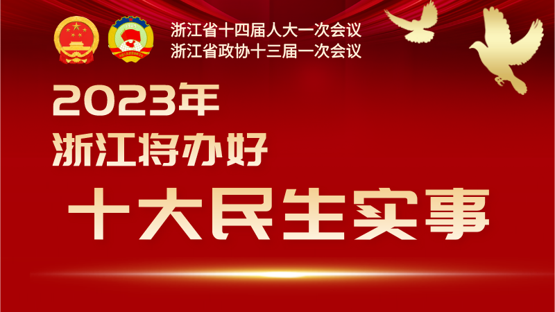 圖解報(bào)告丨2023年浙江十大民生實(shí)事