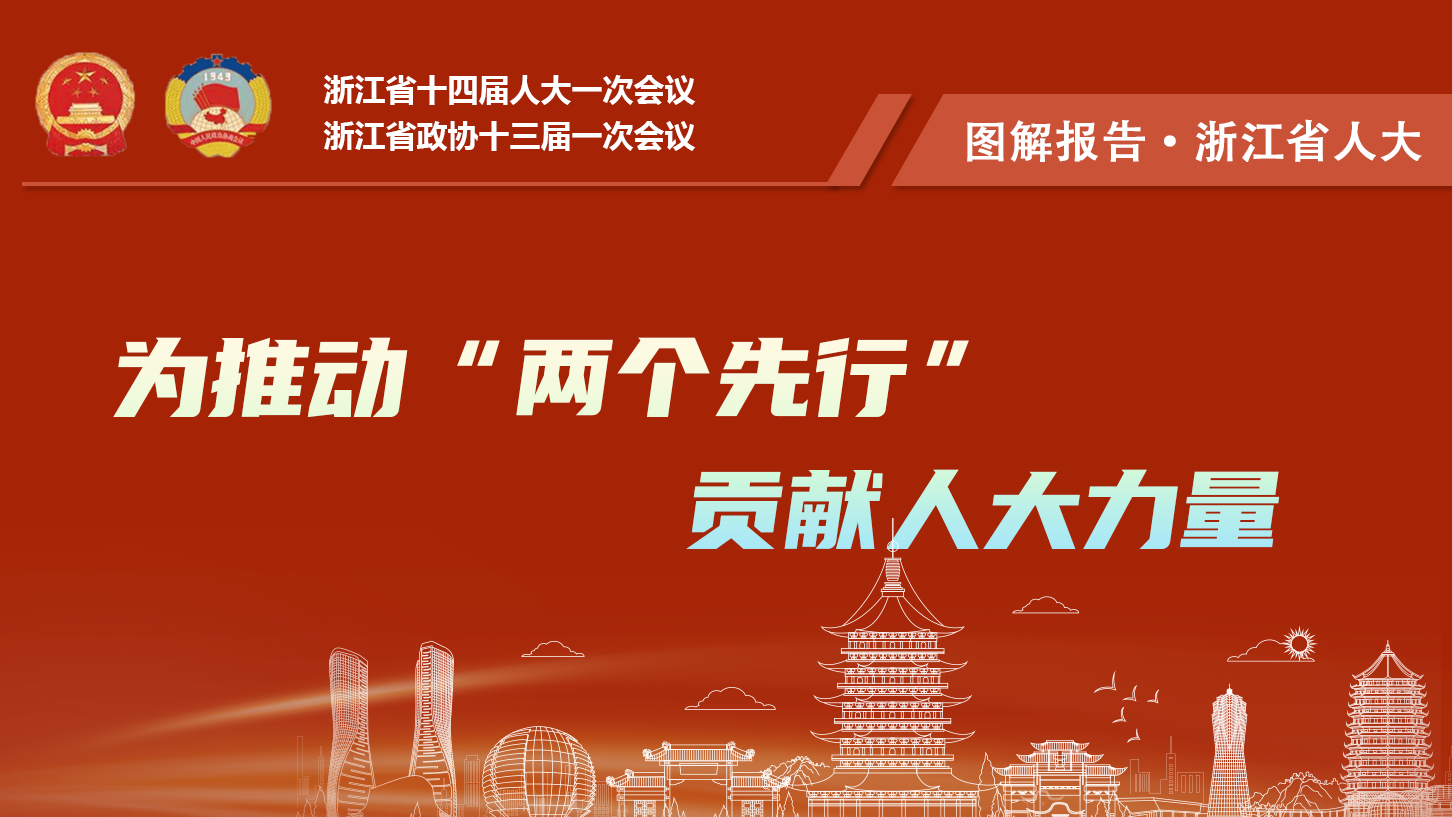 圖解報(bào)告丨為推動“兩個先行”貢獻(xiàn)人大力量